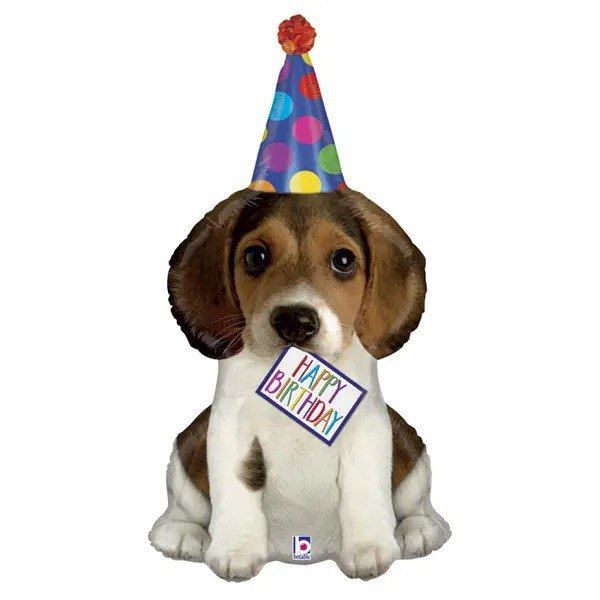 Кулька песик Happy Birthday